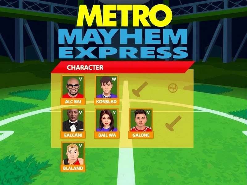 Metro Mayhem Express Gameplay Screenshot